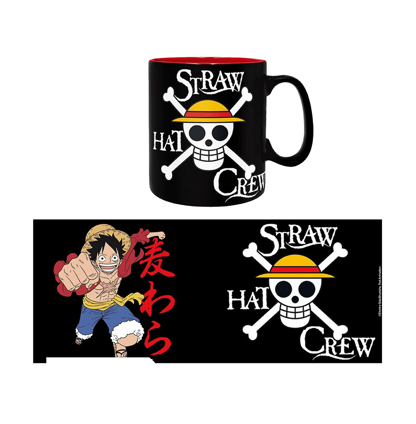 One Piece Luffy & Skull Mug