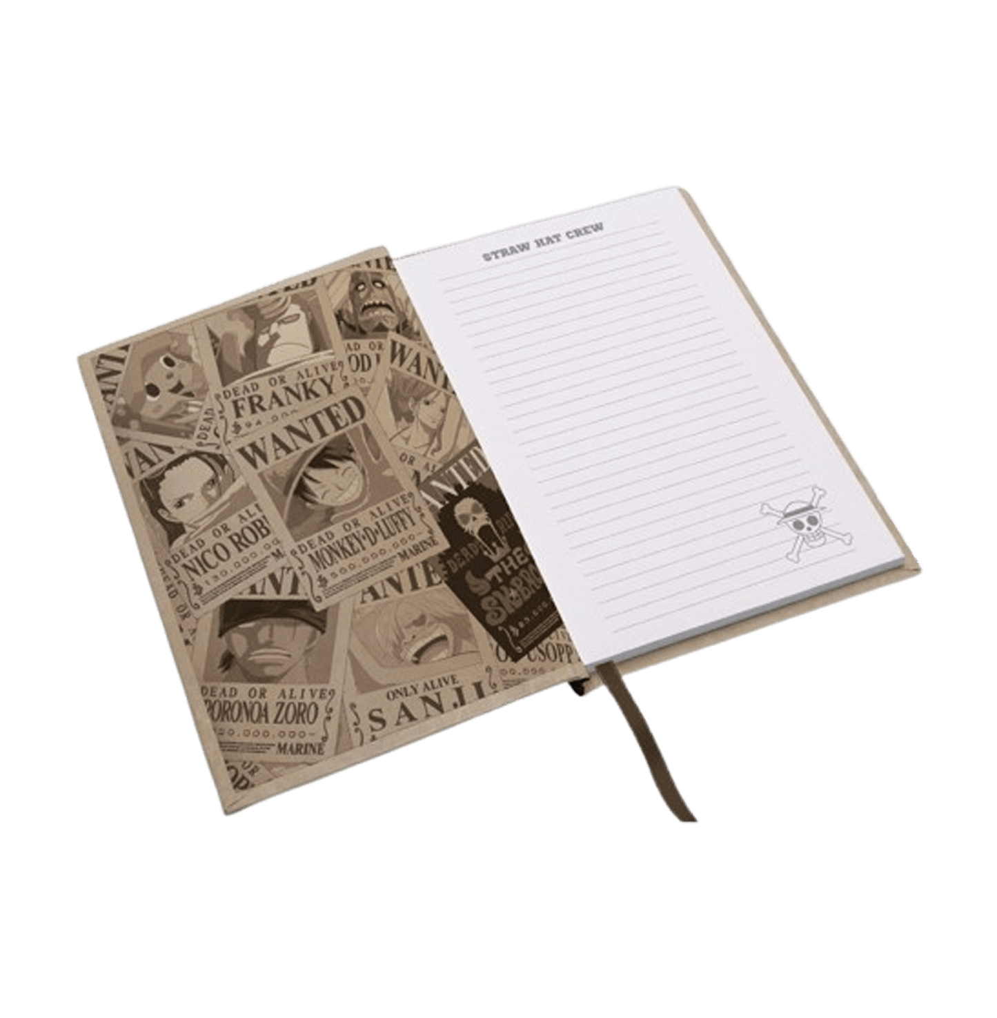 One Piece Wanted Luffy A5 Notebook