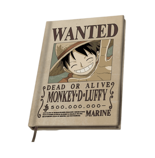 One Piece Wanted Luffy A5 Notebook