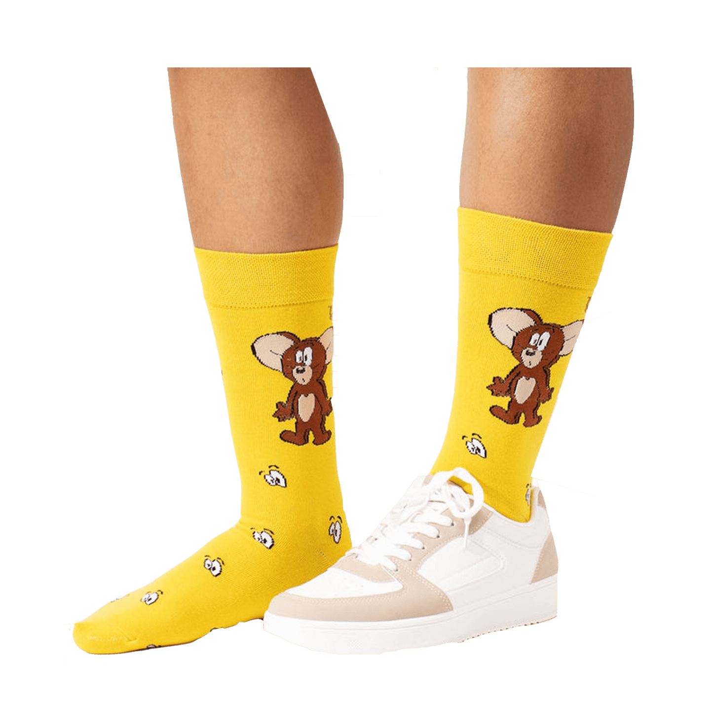 Tom And Jerry Pop Crew Unisex Socks - www.entertainmentstore.in