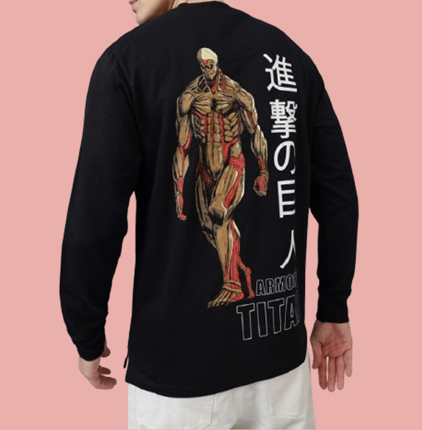 Attack On Titan Black Loose Fit Mens T Shirt