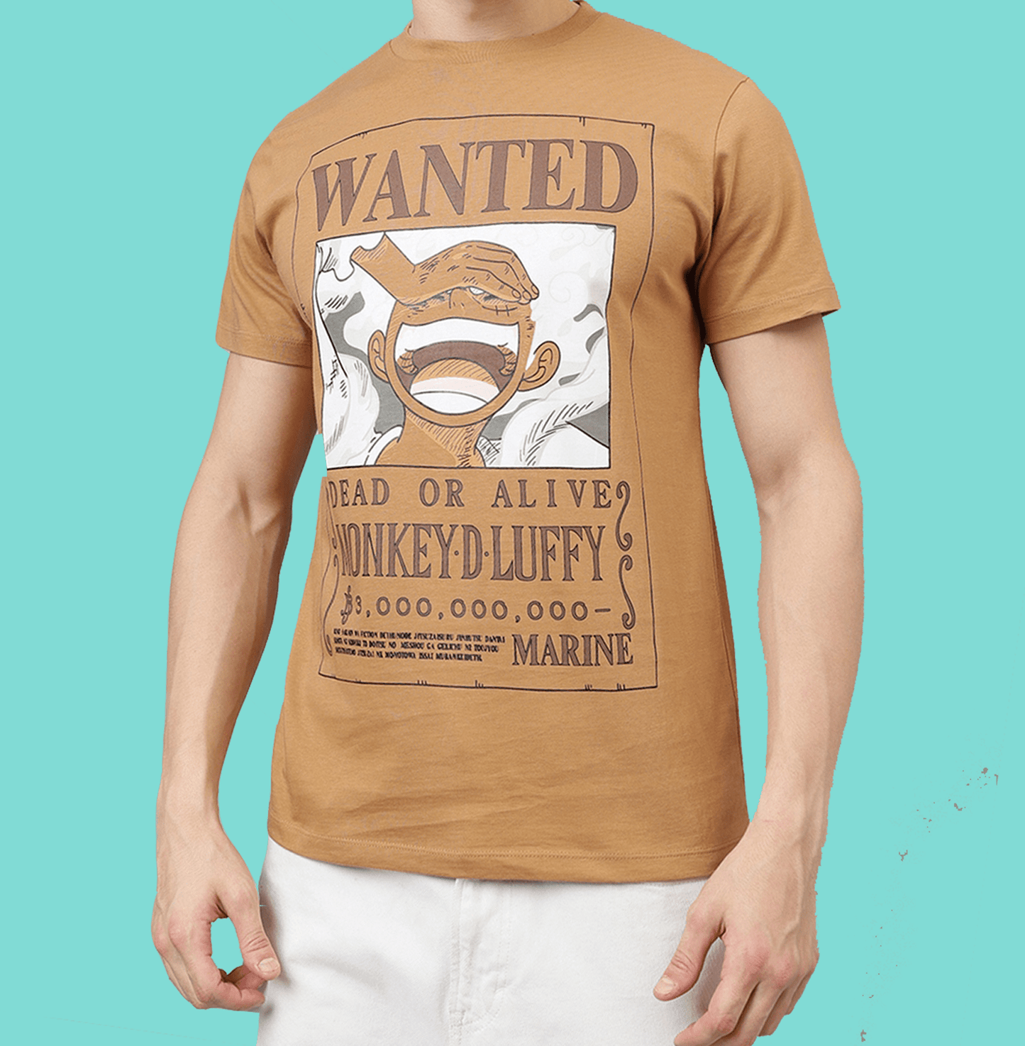 One Piece 2058 Caramel Mens T Shirt