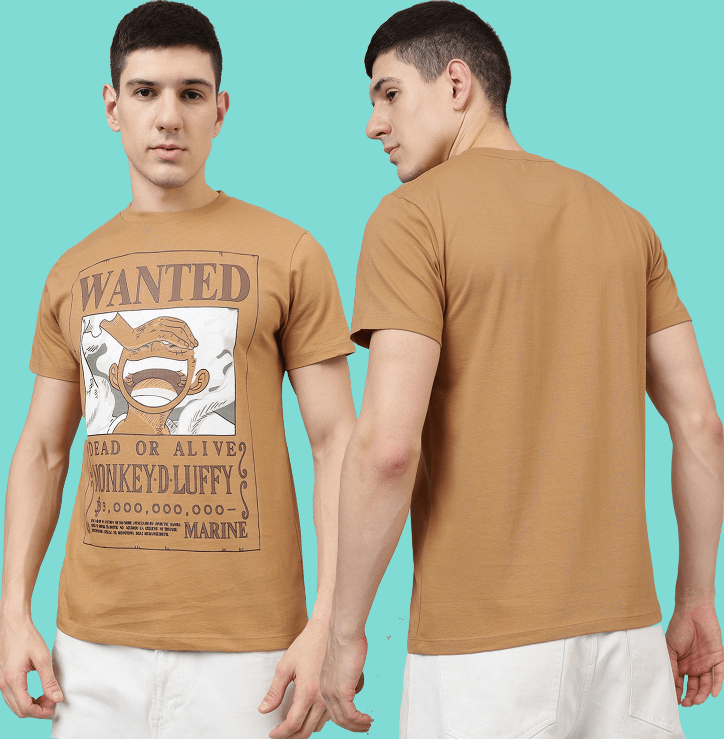 One Piece 2058 Caramel Mens T Shirt