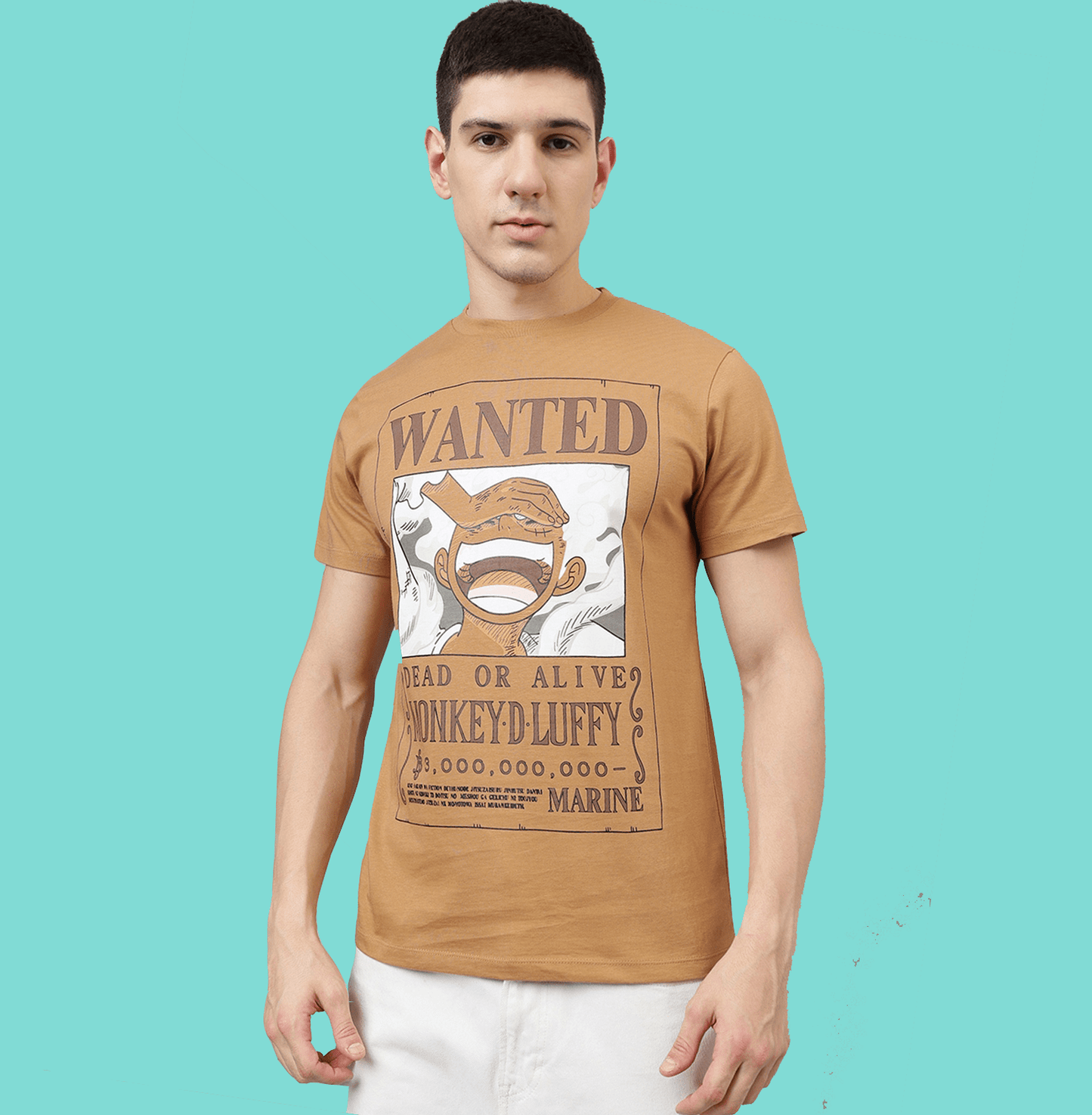 One Piece 2058 Caramel Mens T Shirt