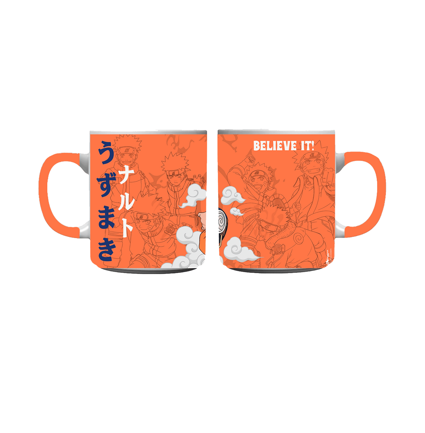 Naruto Shadow Jujustsu Orange Coffee Mug - www.entertainmentstore.in