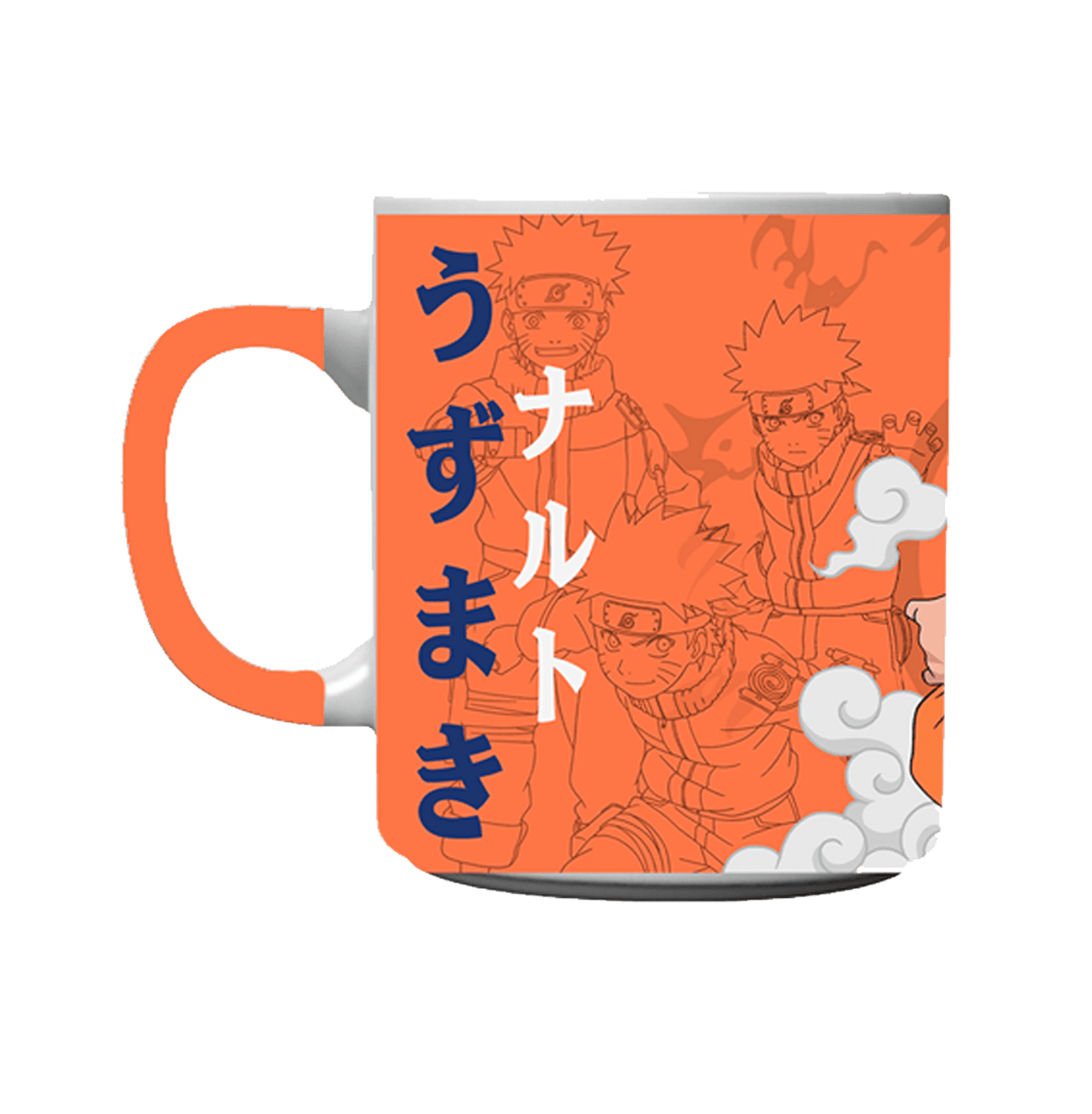 Naruto Shadow Jujustsu Orange Coffee Mug - www.entertainmentstore.in