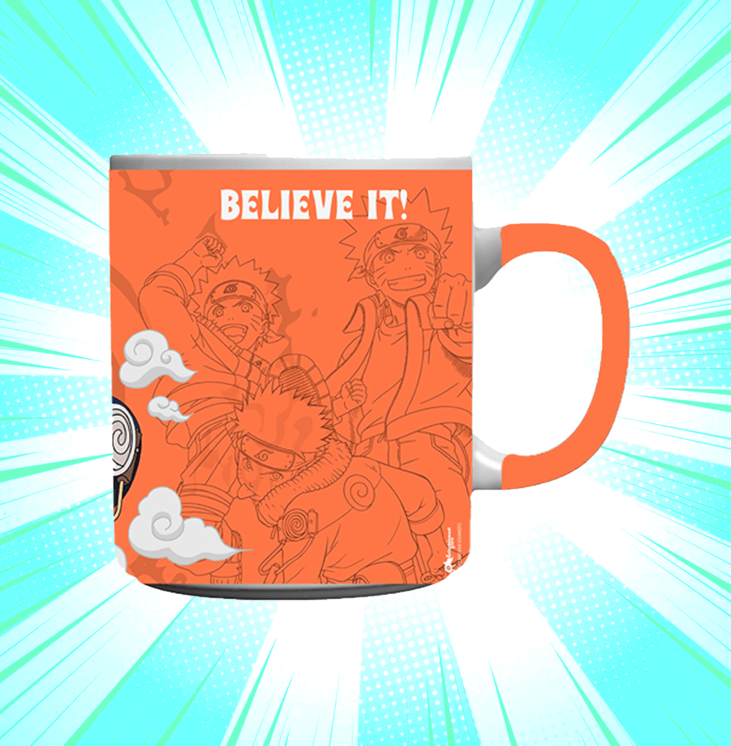 Naruto Shadow Jujustsu Orange Coffee Mug - www.entertainmentstore.in