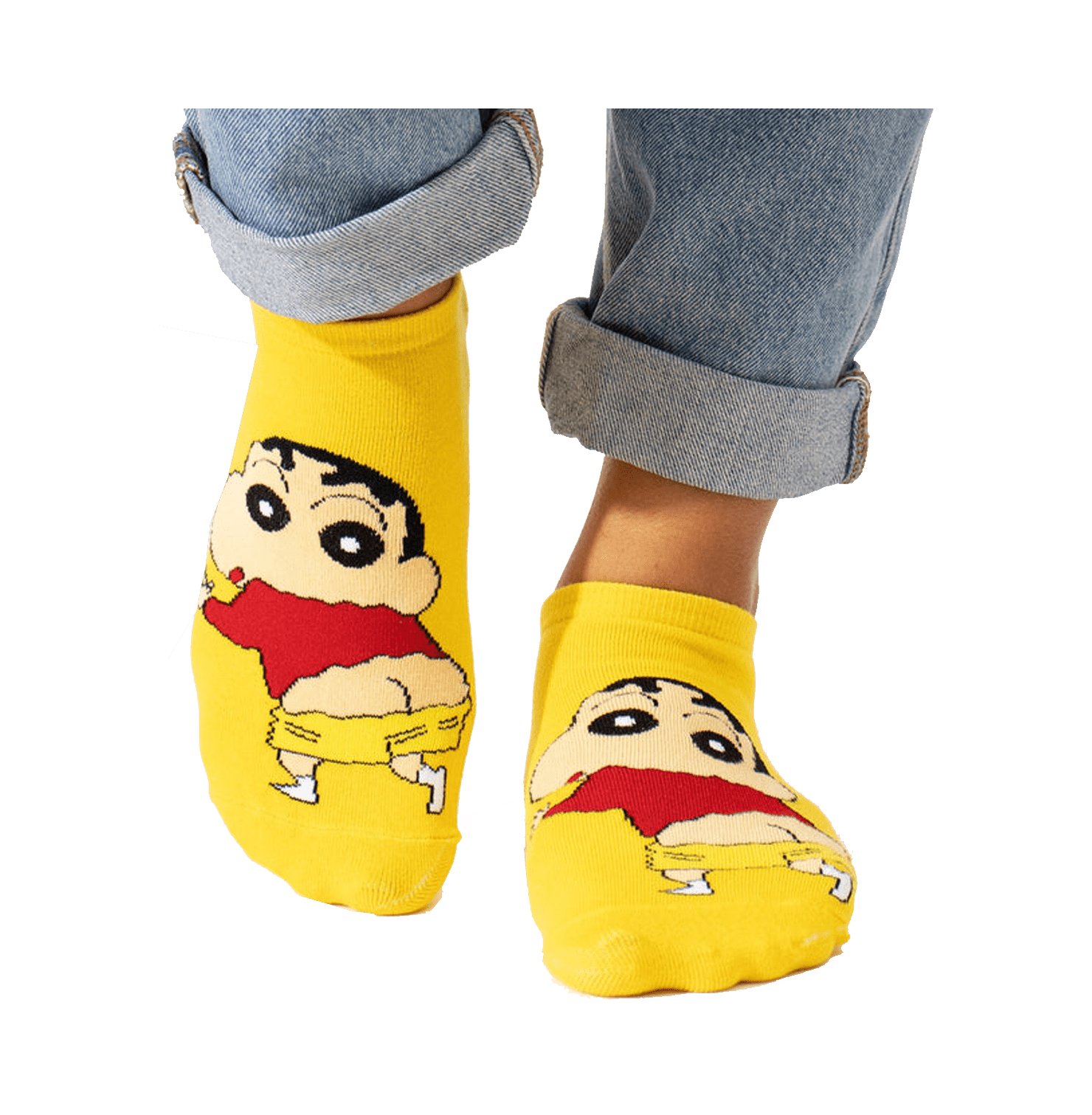 Shinchan Moods Pack Of 4 Unisex Socks - www.entertainmentstore.in