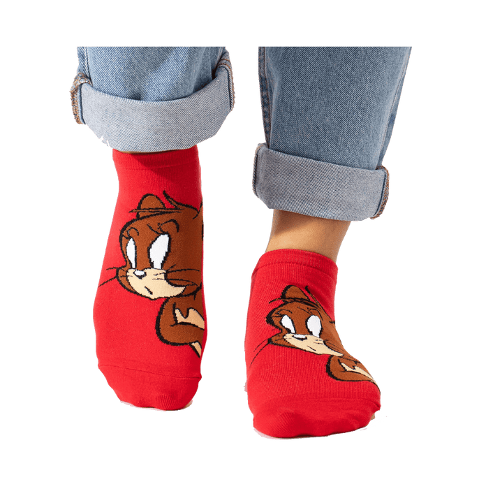 Tom And Jerry Foes Forever Pack Of 2 Unisex Socks - www.entertainmentstore.in