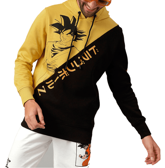 Naruto 3997 Solar Yellow/Black Sweatshirt - www.entertainmentstore.in