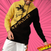 Naruto 3997 Solar Yellow/Black Sweatshirt - www.entertainmentstore.in