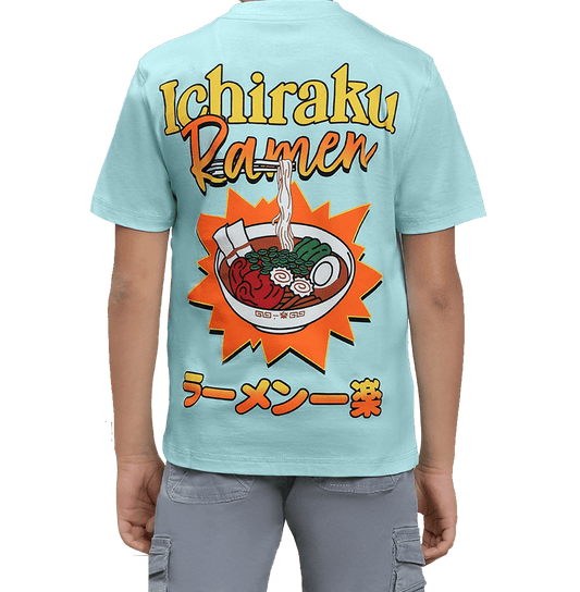 Naruto 4015 Pastel Turquise Kids T Shirt - www.entertainmentstore.in