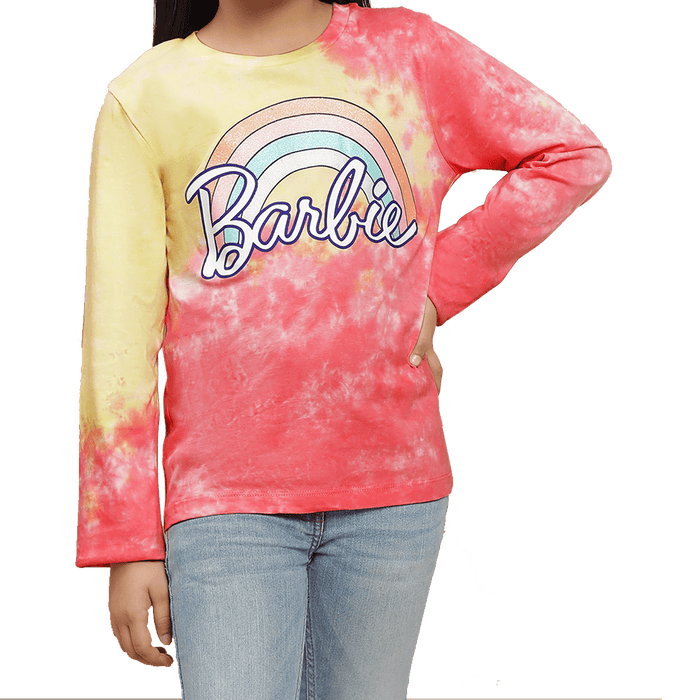 Barbie 3016 Multi Kids T Shirt - www.entertainmentstore.in