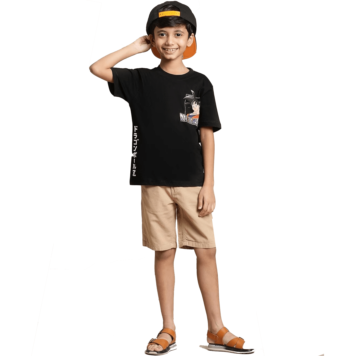 Dragon Ball Z 0026 Black Kids T Shirt - www.entertainmentstore.in