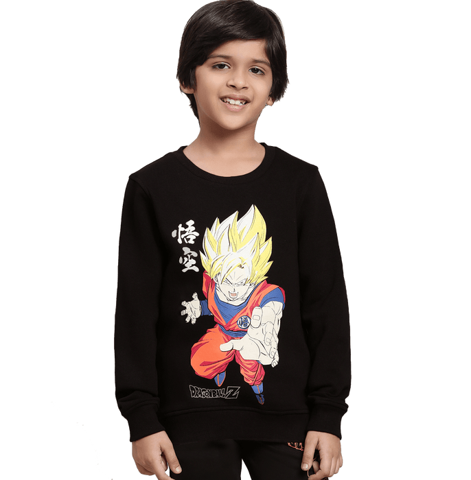 Dragon Bal Z 3925 Black Kids T Shirt - www.entertainmentstore.in