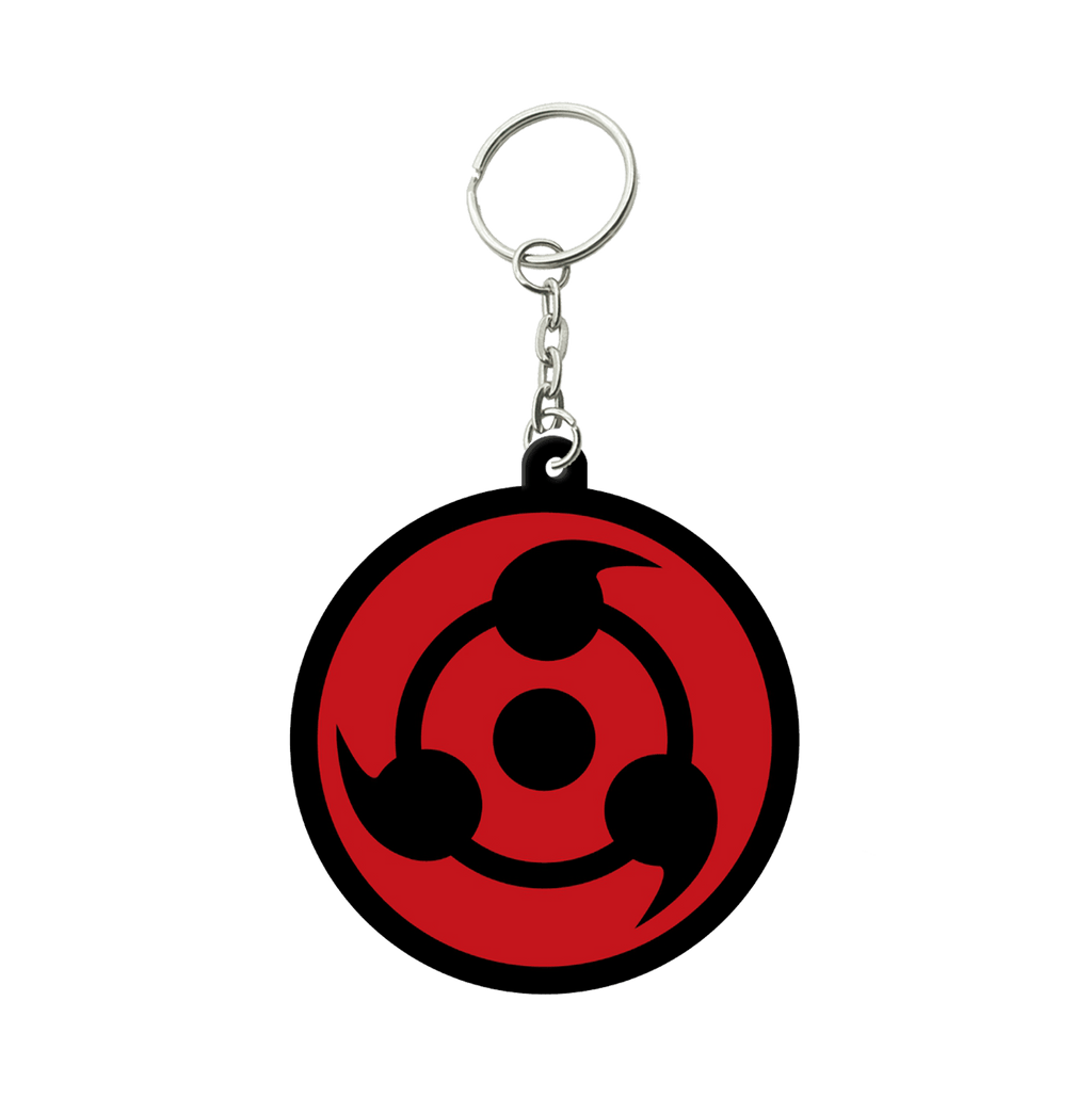 Naruto Sharinagan Doubleside Keychain