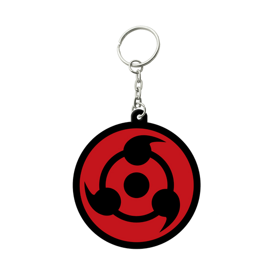 Naruto Sharinagan Doubleside Keychain