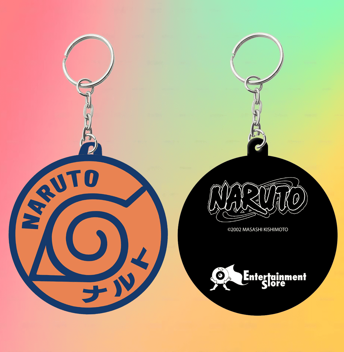 Naruto Leaf Village Doubleside Keychain