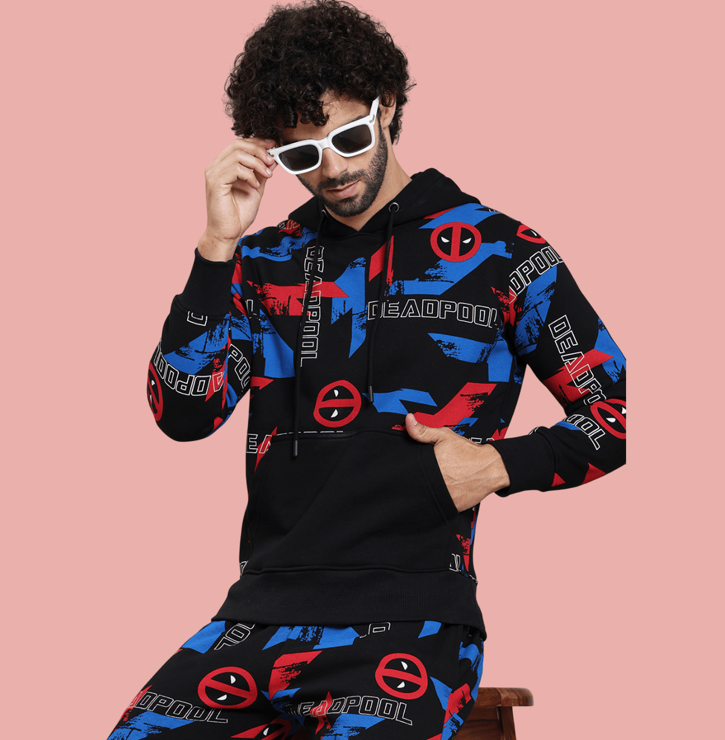 Deadpool 1989 Black Hoodie