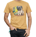 Naruto Just Chill Brown Oversized  Mens T Shirt - www.entertainmentstore.in