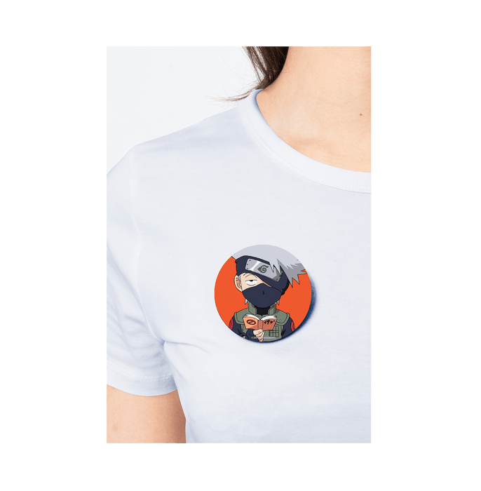 Naruto Kakashi Chibi Glossy Button Badge - www.entertainmentstore.in