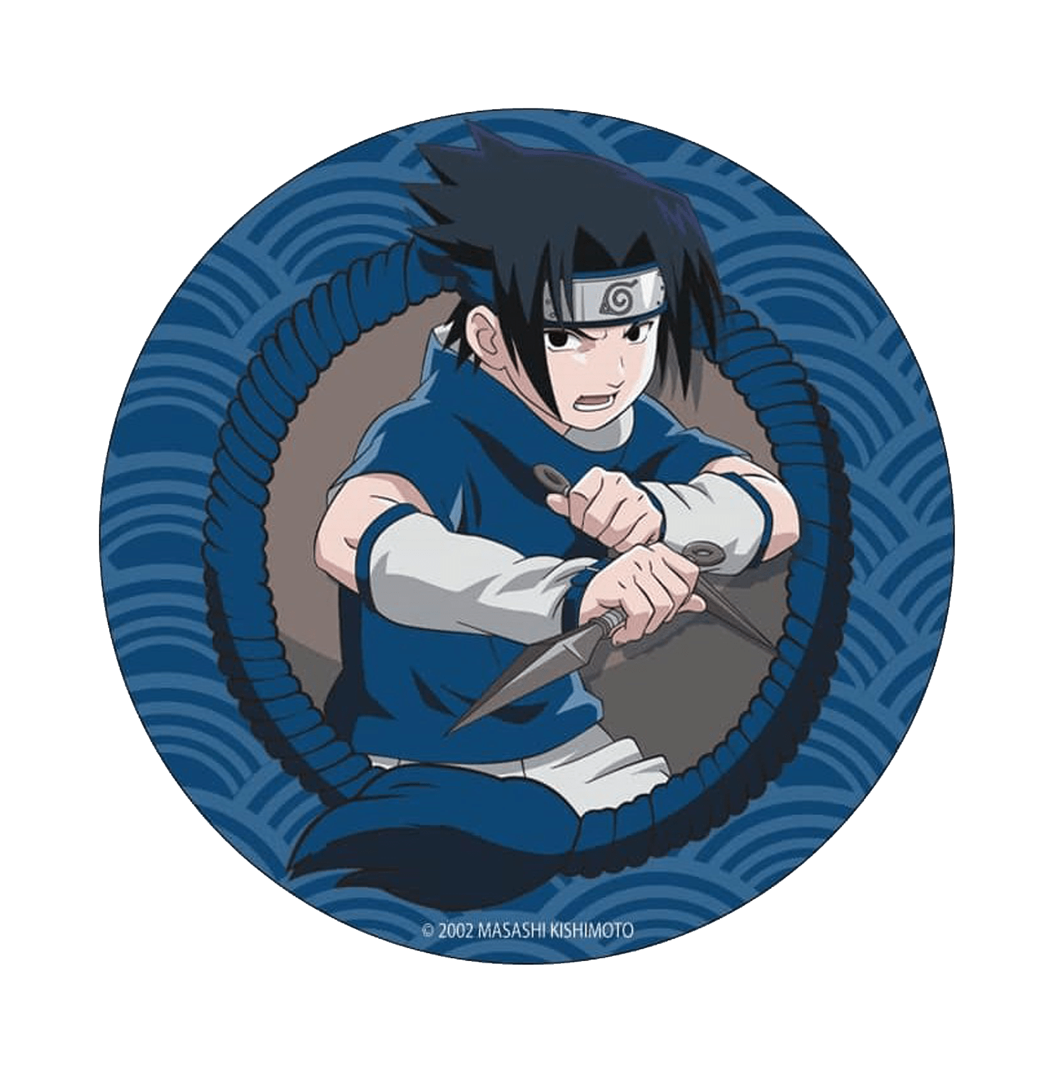 Naruto Sasuke Glossy Button Badge - www.entertainmentstore.in