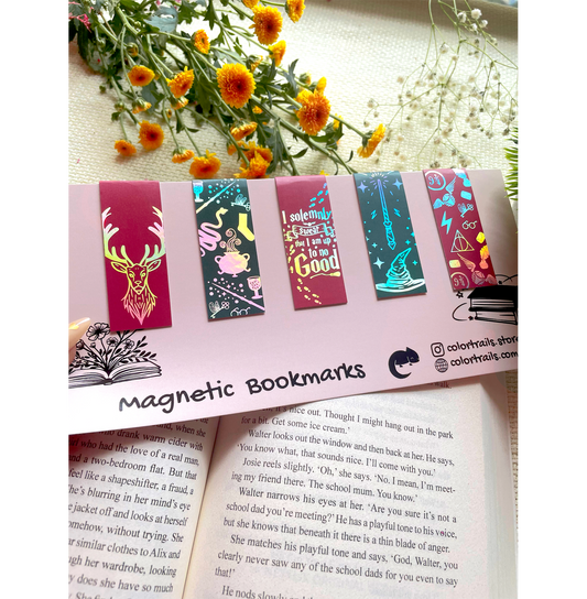 Holographic Magic Pin Set Bookmark