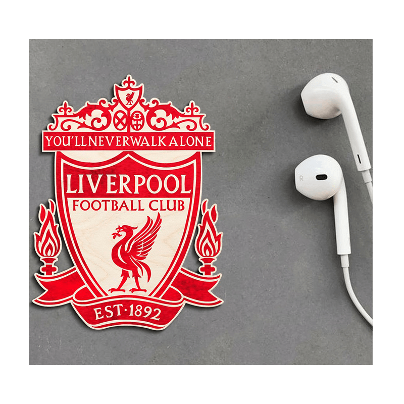 Liverpool Wooden Fridge Magnet - www.entertainmentstore.in