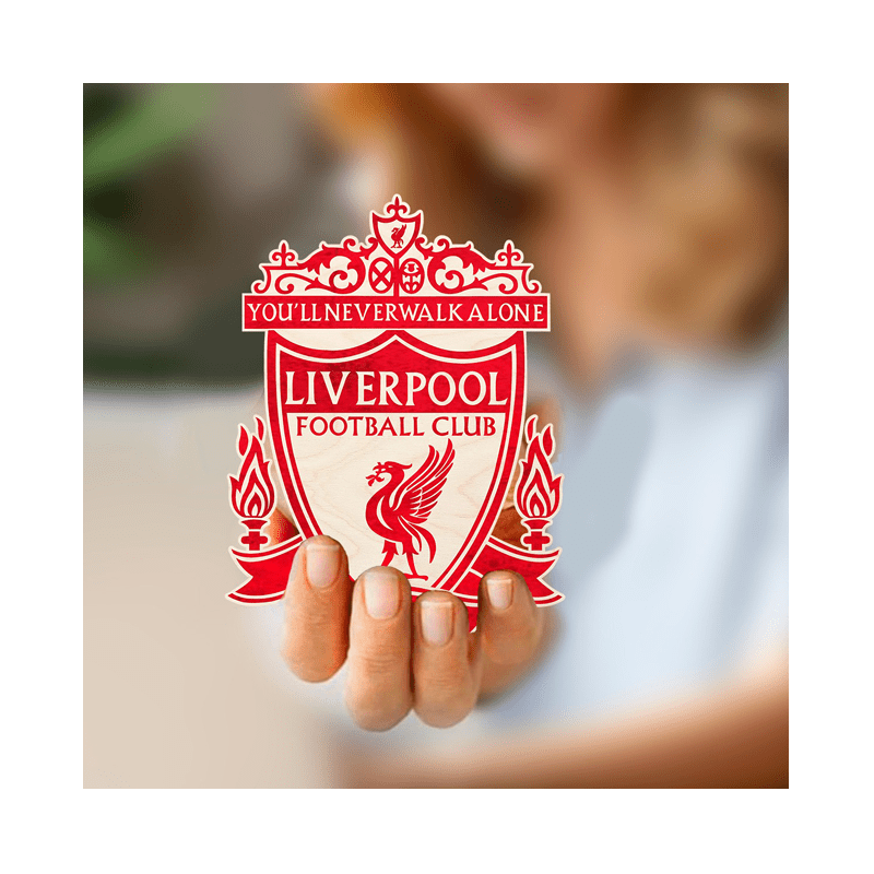 Liverpool Wooden Fridge Magnet - www.entertainmentstore.in