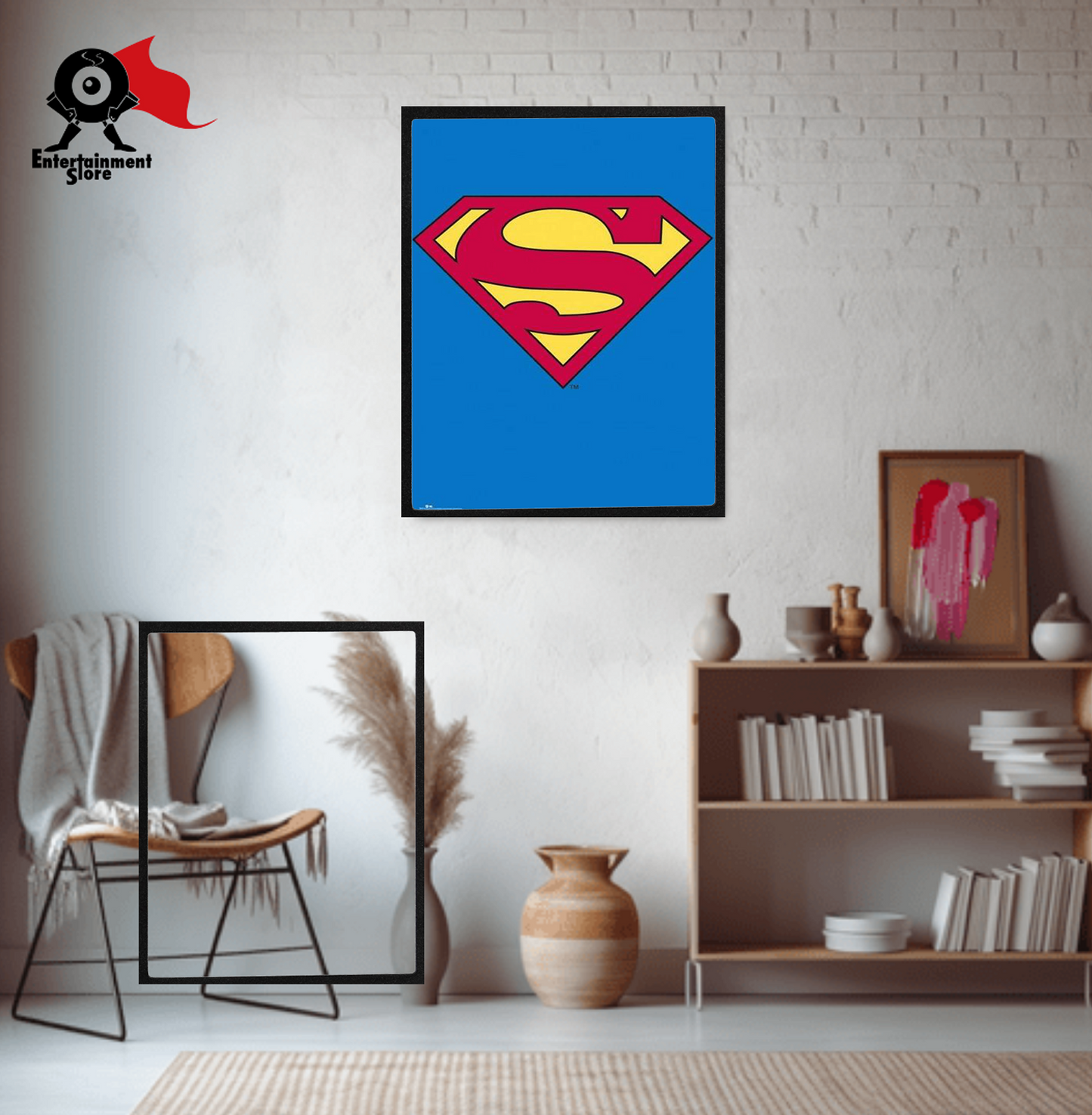 Superman Classic Logo Mini Poster