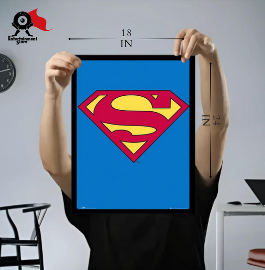 Superman Classic Logo Mini Poster