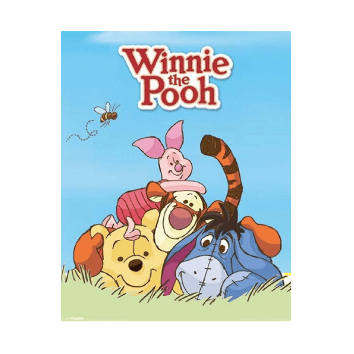 Winnie Pooh Characters Mini Poster - www.entertainmentstore.in
