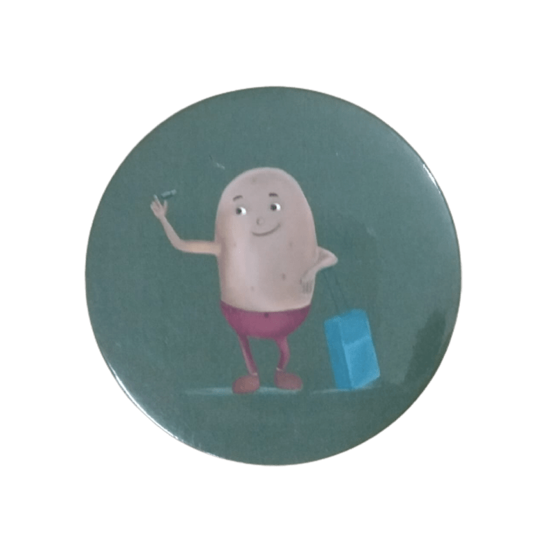 Illustrated Potato Assert Badge - www.entertainmentstore.in