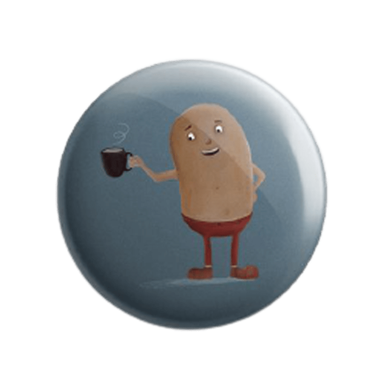 Illustrated Potato Assert Badge - www.entertainmentstore.in