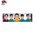 Squid Games Tribute Laminate