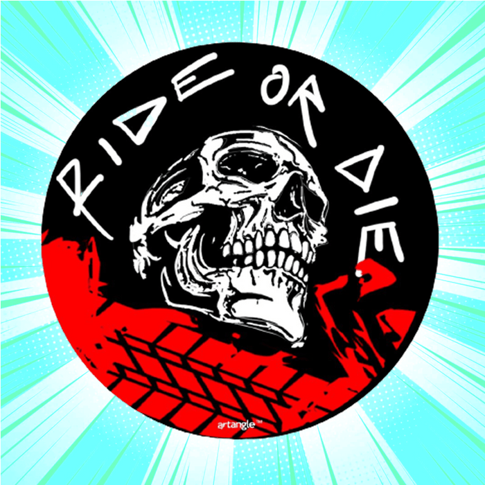 Ride Or Die Fridge Magnet - www.entertainmentstore.in
