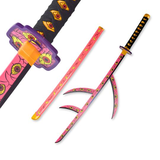 Pink-Eye Warrior Wooden Katana