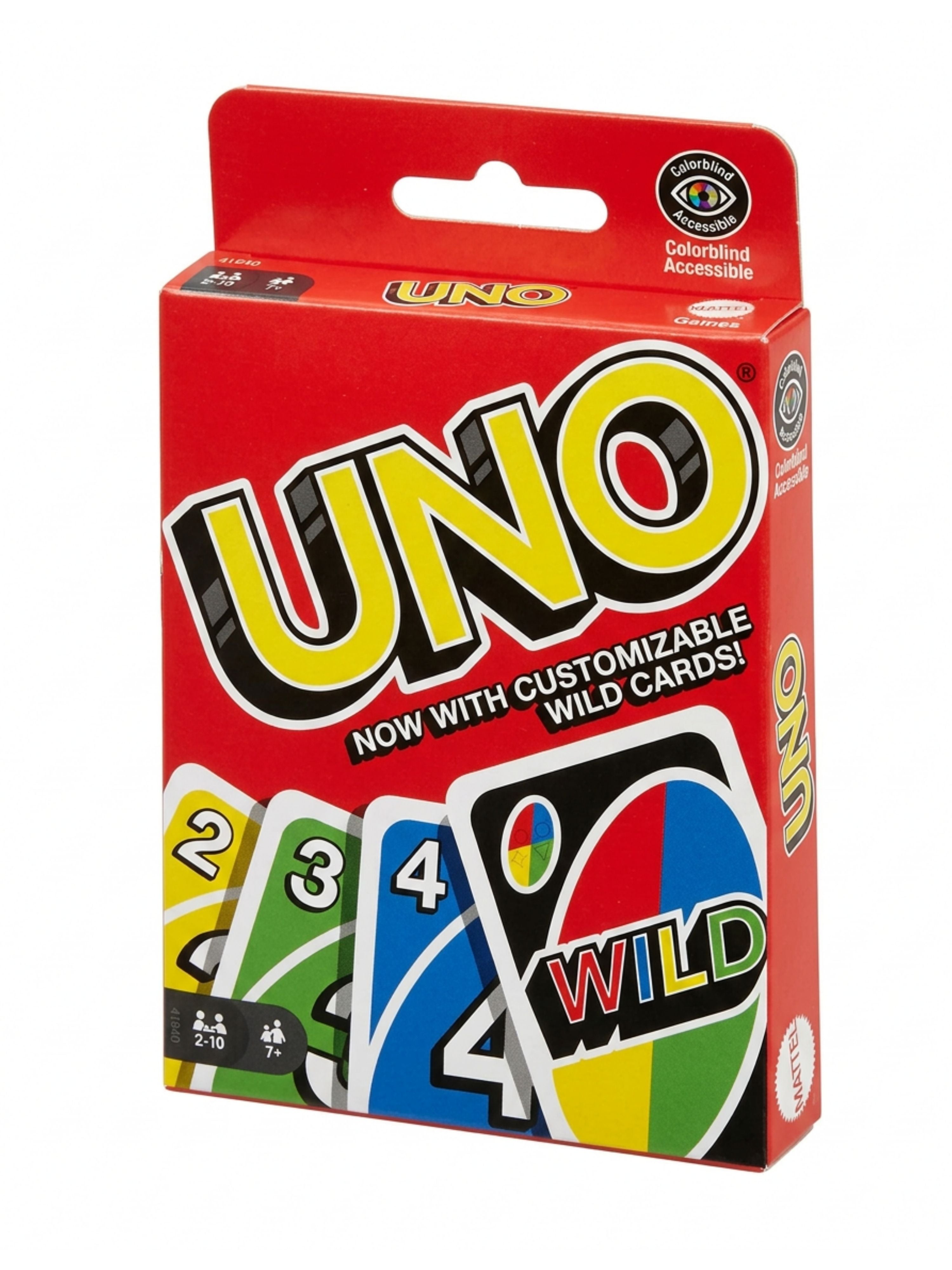 UNO Card Game - Classic Family Fun with Customizable Wilds