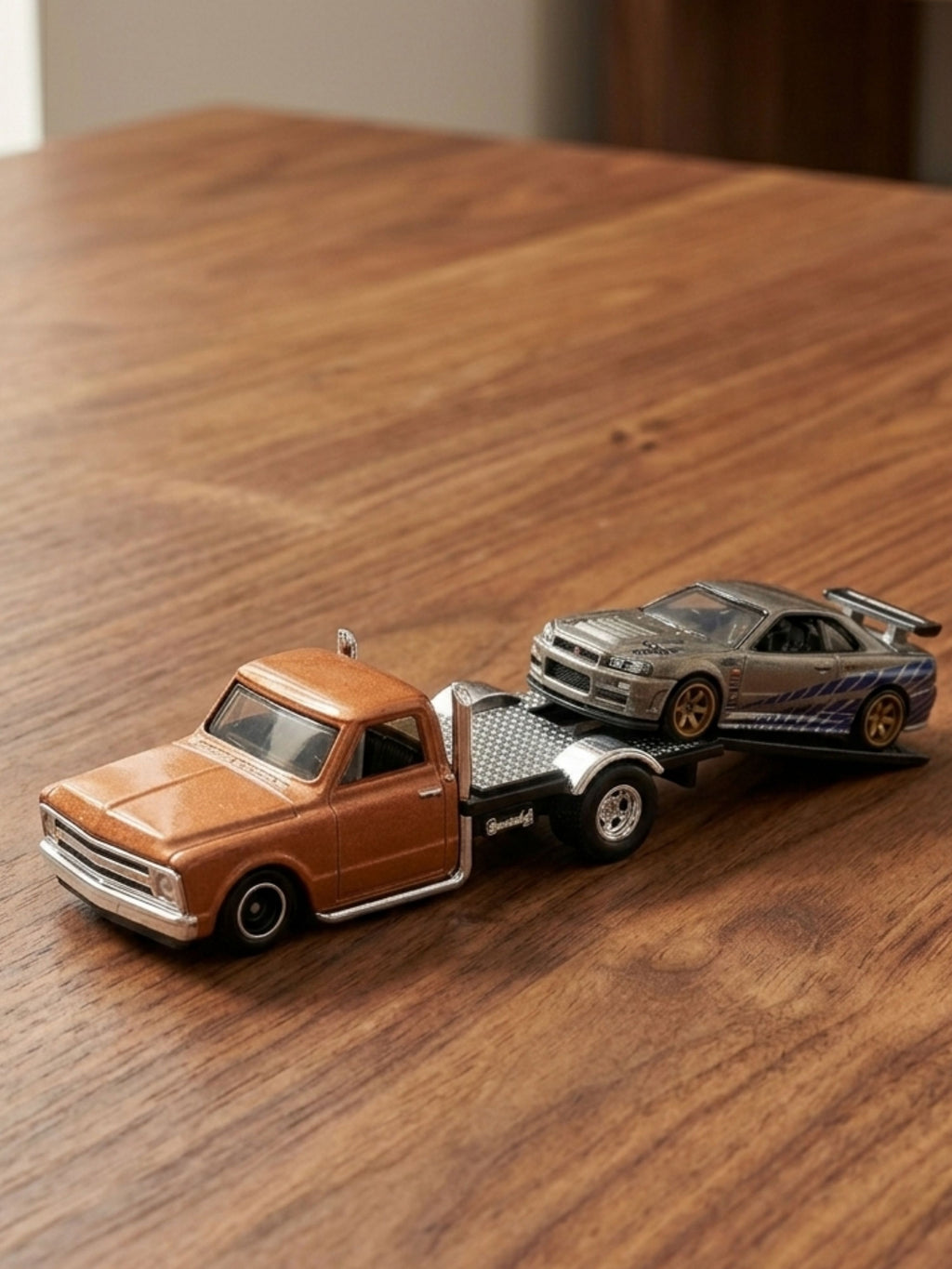 Hot Wheels Fast & Furious '67 Chevy C10 Truck, Orange