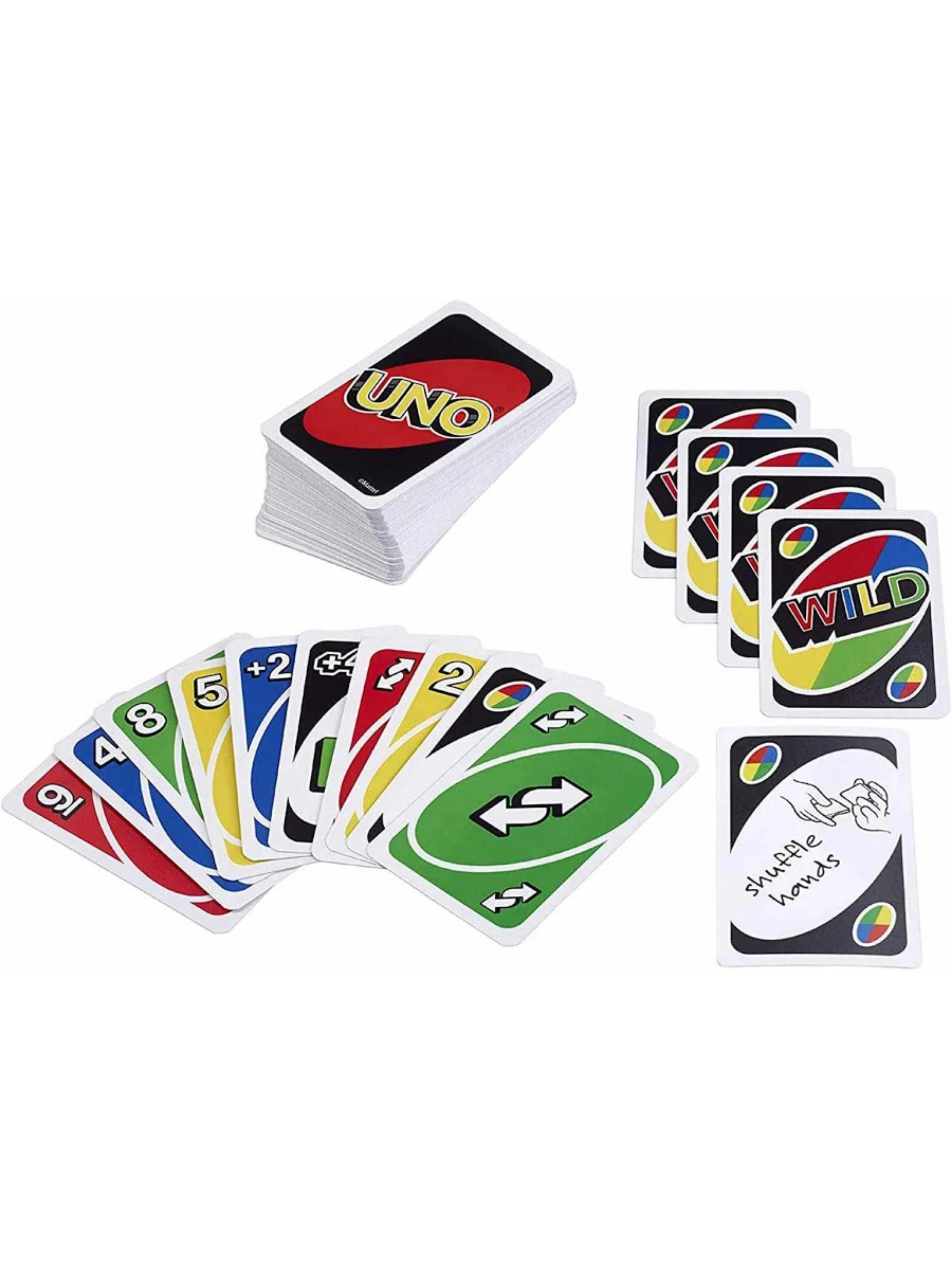 UNO Card Game - Classic Family Fun with Customizable Wilds