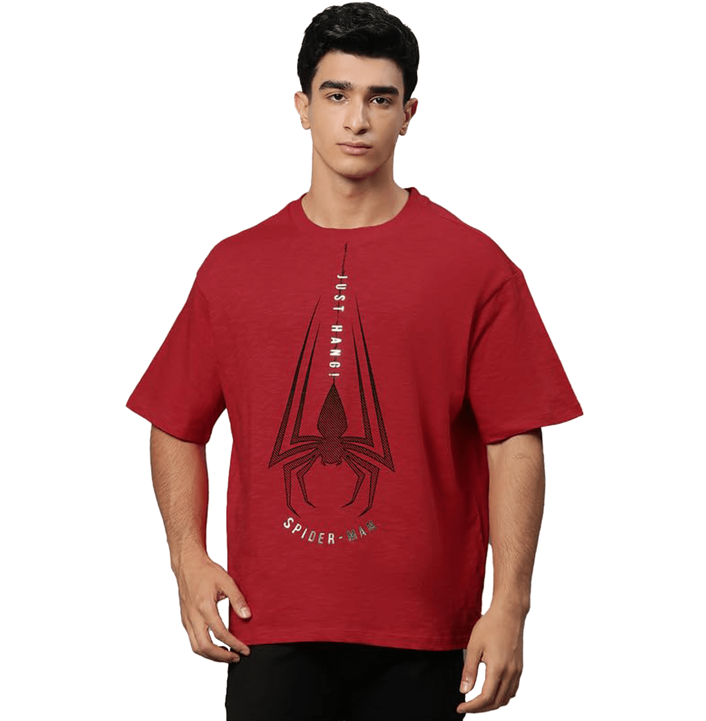 Spiderman 2474 Mars Red Mens T Shirt - www.entertainmentstore.in