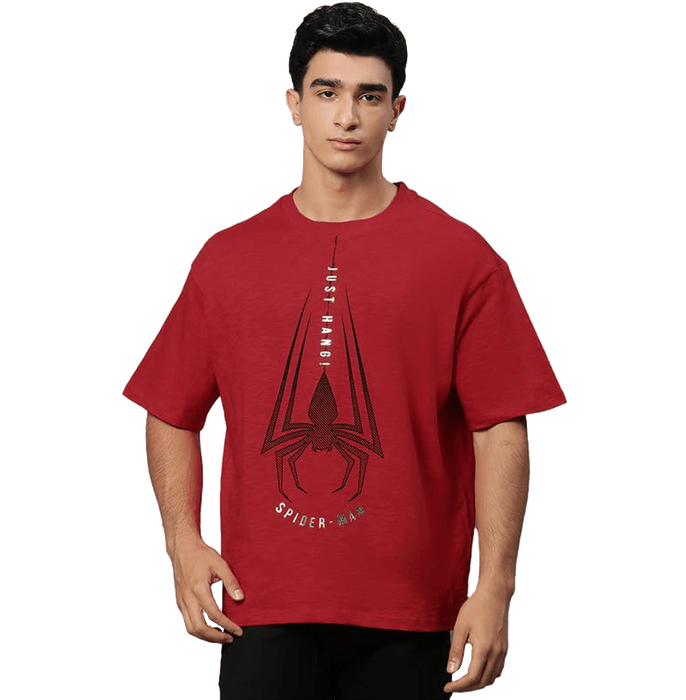 Spiderman 2474 Mars Red Mens T Shirt - www.entertainmentstore.in