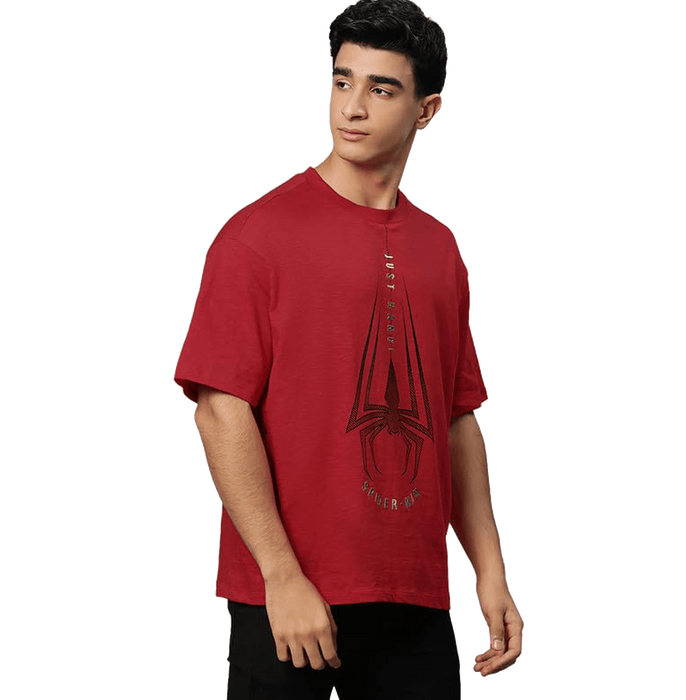 Spiderman 2474 Mars Red Mens T Shirt - www.entertainmentstore.in