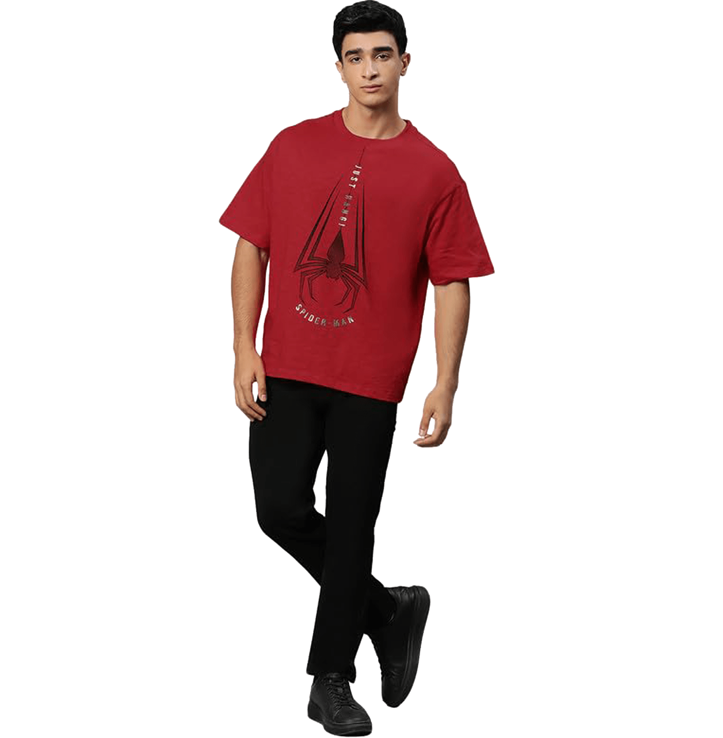 Spiderman 2474 Mars Red Mens T Shirt - www.entertainmentstore.in