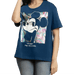 Mickey And Friends 3815 Deep Lagoon Womens T Shirt - www.entertainmentstore.in