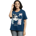 Mickey And Friends 3815 Deep Lagoon Womens T Shirt - www.entertainmentstore.in