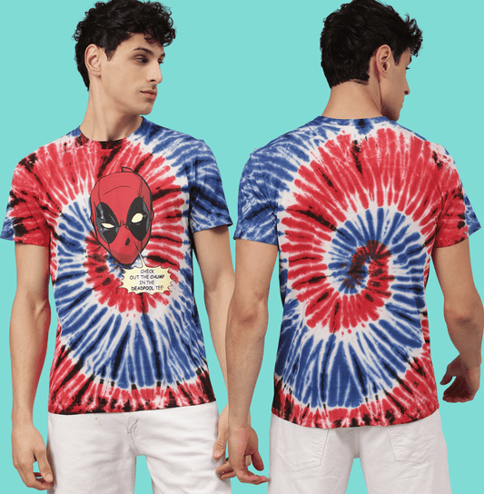 Deadpool 0001 Red/Blue T Shirt