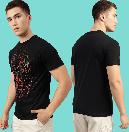 Spiderman 3661 Black Mens T Shirt