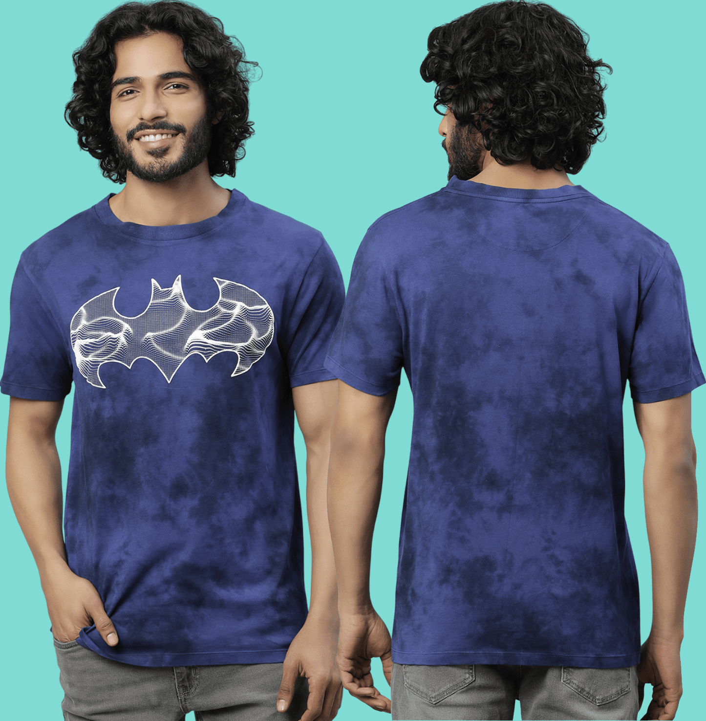 Batman 1653 Blue Mens T Shirt