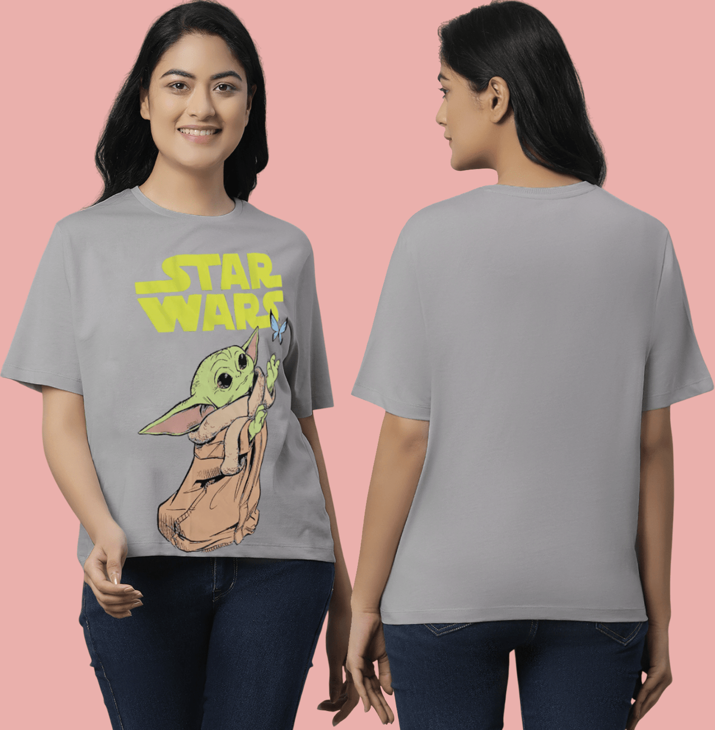 Star Wars 1752 Dawn Grey Womens T Shirt